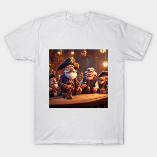 Pensioners as Pirates T-Shirt